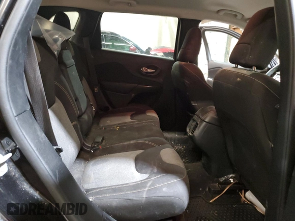2016 Jeep Cherokee Sport with VIN 1C4PJMAB8GW191371, listed as a Copart auction lot 44255185 with 118,811 mi miles and Salvage title. Bid and sale history available at DreamBid. Image 11.
