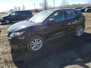 2017 Nissan Rogue Sport S with VIN JN1BJ1CR8HW103765, listed as a Copart auction lot 49868995 with 153,456 mi miles and Salvage Title. Bid and sale history available at carsss.com. Image 1.
