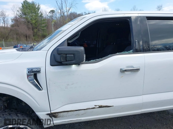 2023 Ford F-150 XL with VIN 1FTEW1C58PKE81292, listed as a IAAI auction lot 41900494 with 34,753 mi miles and . Bid and sale history available at DreamBid. Image 18.
