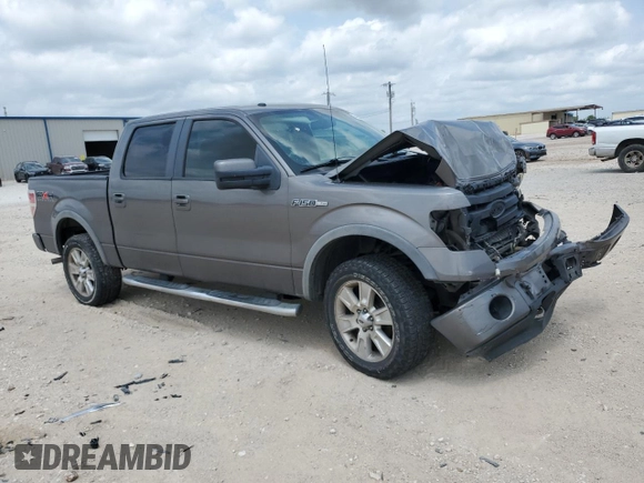 2010 Ford F-150 XL with VIN 1FTFW1EV9AFB85750, listed as a Copart auction lot 54044555 with 205,053 mi miles and Salvage Title. Bid and sale history available at carsss.com. Image 4.