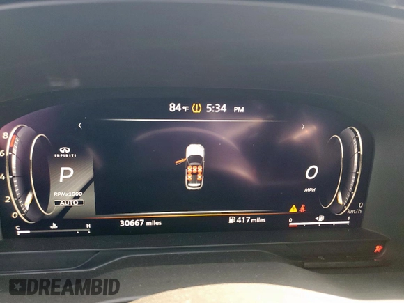 2023 Infiniti QX60 Luxe с VIN 5N1DL1FS8PC350794, выставлен на аукционе Copart как лот 55070775 с пробегом 30 667 миль миль и Списание • Salvage title. История ставок и продаж доступна на DreamBid. Изображение 9.