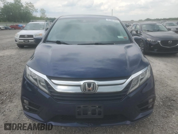 2019 Honda Odyssey EX with VIN 5FNRL6H58KB022432, listed as a Copart auction lot 61501254 with 91,979 mi miles and Non Repairable. Bid and sale history available at carsss.com. Image 5.