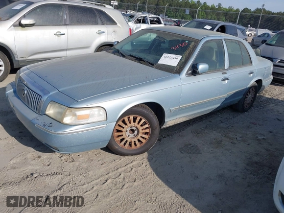 2007 Mercury Grand Marquis LS Premium with VIN 2MEFM75W77X601517, listed as a IAAI auction lot 42123430 with 139,938 mi miles and . Bid and sale history available at DreamBid. Image 2.