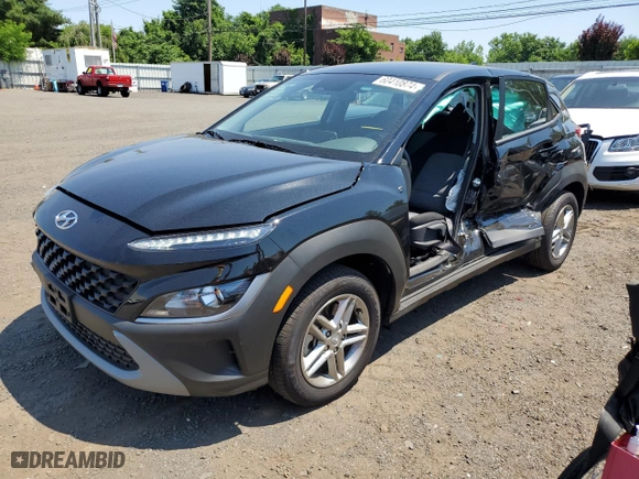 2023 Hyundai Kona SE with VIN KM8K2CAB7PU047352, listed as a Copart auction lot 62516304 with 6,946 mi miles and Salvage Title. Bid and sale history available at carsss.com. Image 1.