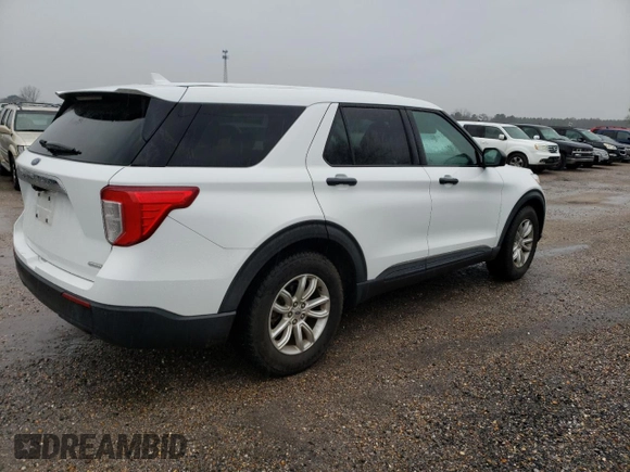 2020 Ford Explorer with VIN 1FMSK7BH9LGC00641, listed as a Copart auction lot 88344925 with 147,573 mi miles and Clean Title. Bid and sale history available at carsss.com. Image 3.