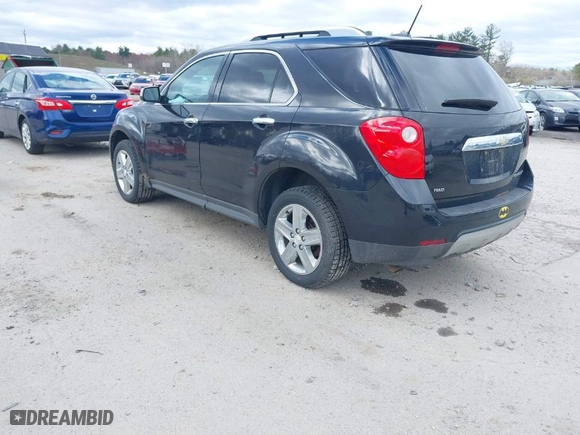 2015 Chevrolet Equinox LTZ with VIN 2GNFLHEK9F6218195, listed as a IAAI auction lot 42055939 with 189,837 mi miles. Bid and sale history available at carsss.com. Image 3.