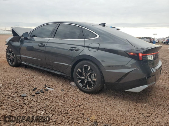 2024 Hyundai Sonata SEL с VIN KMHL64JA6RA401131, выставлен на аукционе Copart как лот 55898425 с пробегом 9 498 миль миль и Списание • Salvage title. История ставок и продаж доступна на DreamBid. Изображение 2.