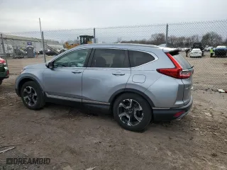 2019 Honda CR-V Touring with VIN 7FARW1H97KE004540, listed as a Copart auction lot 50263075 with 46,308 mi miles and Salvage Title. Bid and sale history available at carsss.com. Image 2.