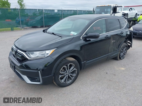 2020 Honda CR-V EX with VIN 5J6RW2H52LL047075, listed as a IAAI auction lot 42517112 with 71,769 mi miles and . Bid and sale history available at DreamBid. Image 2.