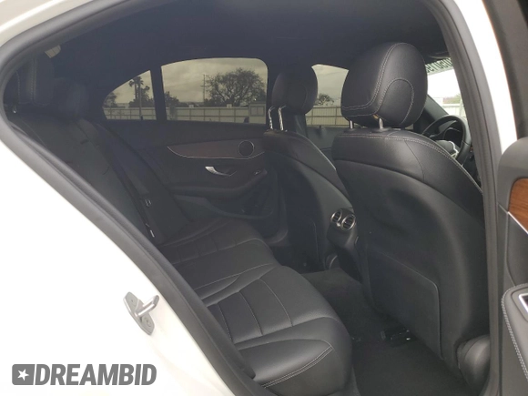 2021 Mercedes-Benz C 300 with VIN W1KWF8DB9MR650682, listed as a Copart auction lot 48050195 with 24,956 mi miles and Salvage title. Bid and sale history available at DreamBid. Image 10.