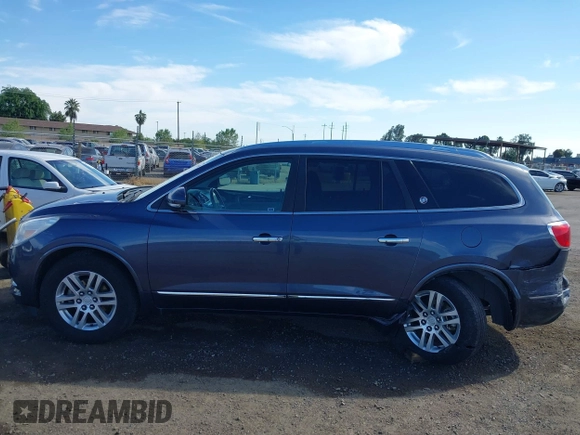 2014 Buick Enclave Convenience with VIN 5GAKRAKD0EJ224277, listed as a IAAI auction lot 42010590 with 110,857 mi miles. Bid and sale history available at carsss.com. Image 14.