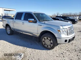 2010 Ford F-150 XL with VIN 1FTFW1EV0AFA28673, listed as a Copart auction lot 81531064 with 167,308 mi miles and Salvage Title. Bid and sale history available at carsss.com. Image 4.