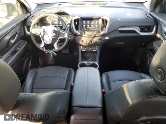 2023 GMC Terrain SLT with VIN 3GKALPEG0PL198834, listed as a Copart auction lot 87021034 with 25,453 mi miles and Salvage Title. Bid and sale history available at carsss.com. Image 8.