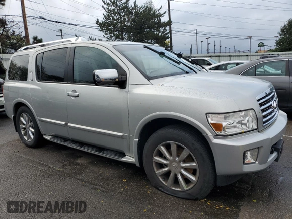 2010 Infiniti QX56 with VIN 5N3ZA0NE4AN903915, listed as a Copart auction lot 73492914 with 250,606 mi miles and Clean Title. Bid and sale history available at carsss.com. Image 4.