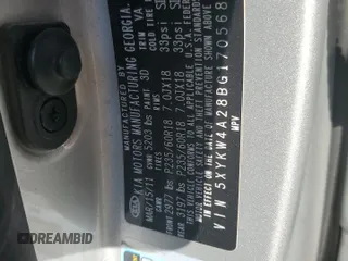 2011 Kia Sorento SX with VIN 5XYKW4A28BG170568, listed as a Copart auction lot 44372555 with 218,737 mi miles and Salvage Title. Bid and sale history available at carsss.com. Image 16.