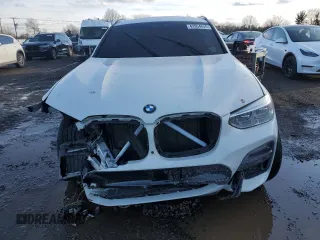2021 BMW X4 M40i with VIN 5UX2V5C02M9E10918, listed as a Copart auction lot 42954645 with Not provided miles and Salvage title. Bid and sale history available at DreamBid. Image 5.