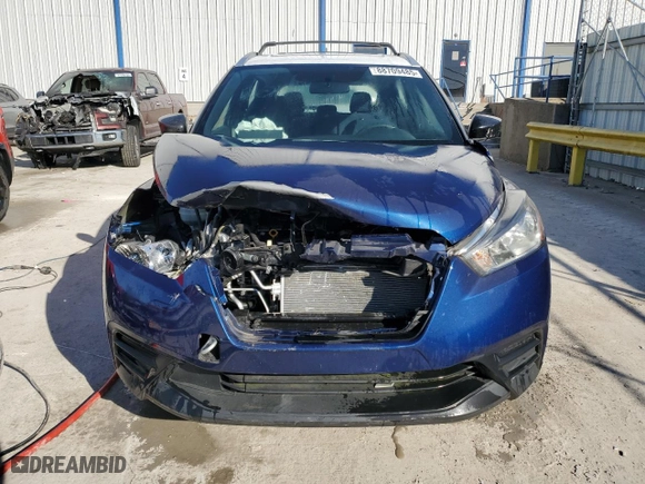 2018 Nissan Kicks SV with VIN 3N1CP5CU2JL535892, listed as a Copart auction lot 88709485 with 23,157 mi miles and Salvage Title. Bid and sale history available at carsss.com. Image 5.