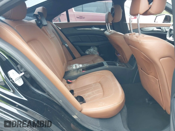 2018 Mercedes-Benz CLS-Class CLS 550 with VIN WDDLJ7DB5JA203692, listed as a IAAI auction lot 39840561 with 115,265 mi miles. Bid and sale history available at carsss.com. Image 8.