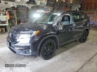 2021 Honda Pilot Special Edition with VIN 5FNYF6H2XMB046260, listed as a Copart auction lot 60598445 with 73,420 mi miles and Salvage title. Bid and sale history available at DreamBid. Image 1.
