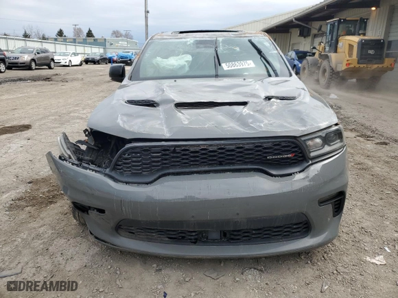 2022 Dodge Durango GT with VIN 1C4RDJDG1NC211254, listed as a Copart auction lot 50863975 with 55,667 mi miles and Salvage Title. Bid and sale history available at carsss.com. Image 5.