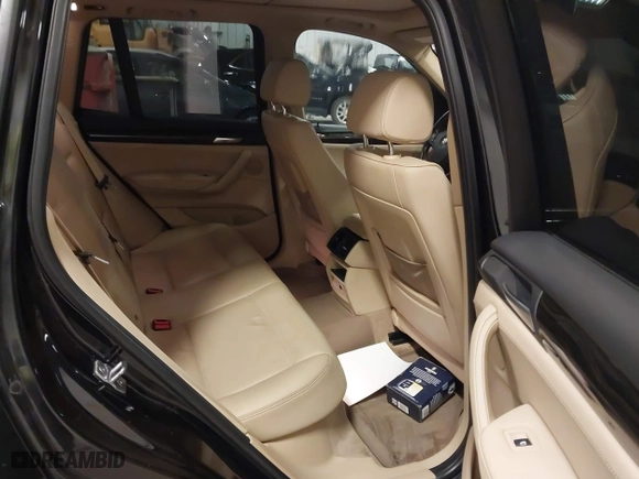 2013 BMW X3 xDrive28i with VIN 5UXWX9C57D0A31917, listed as a IAAI auction lot 41864807 with 97,479 mi miles. Bid and sale history available at carsss.com. Image 8.