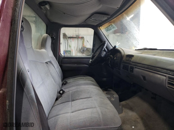1996 Ford F-150 Special with VIN 1FTEF15N3TLB57393, listed as a Copart auction lot 85763064 with 15503 miles and Salvage Title. Bid and sale history available at carsss.com. Image 10.
