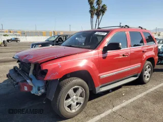 2006 Jeep Grand Cherokee Limited with VIN 1J4HS58N26C354369, listed as a Copart auction lot 75034974 with 155,689 mi miles and Salvage title. Bid and sale history available at DreamBid. Image 1.