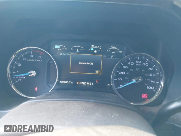 2018 Ford F-250 XL with VIN 1FT7W2BT5JEC36583, listed as a IAAI auction lot 40254495 with 137,845 mi miles and . Bid and sale history available at DreamBid. Image 7.