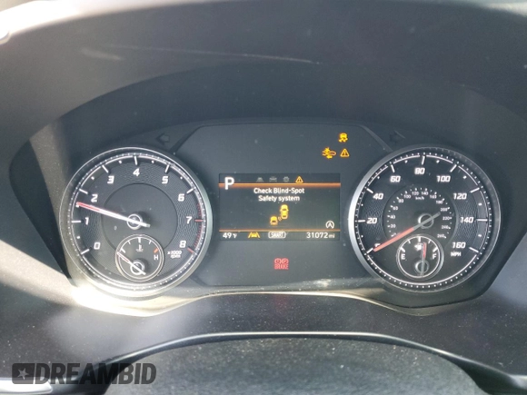2023 Hyundai Santa Fe SE with VIN 5NMS14AJ9PH637712, listed as a Copart auction lot 52337745 with 31,072 mi miles and Salvage title. Bid and sale history available at DreamBid. Image 9.