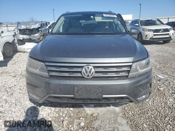 2019 Volkswagen Tiguan SE with VIN 3VV3B7AX3KM117455, listed as a Copart auction lot 45728245 with 90,472 mi miles and Salvage Title. Bid and sale history available at DreamBid. Image 5.
