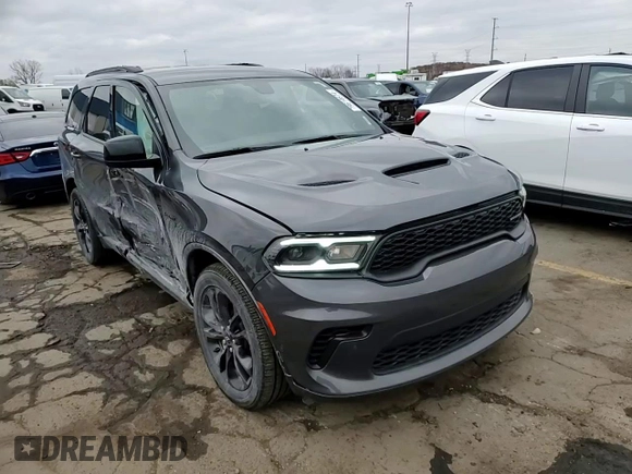 2023 Dodge Durango R/T with VIN 1C4SDJCT2PC640082, listed as a Copart auction lot 79614674 with 26,882 mi miles and Clean title. Bid and sale history available at DreamBid. Image 12.