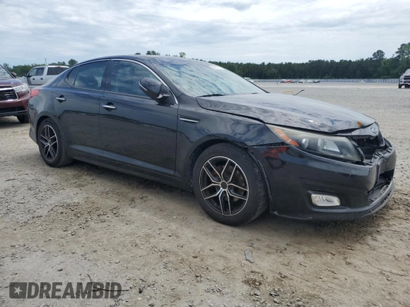2015 Kia Optima EX z VIN 5XXGN4A7XFG376859, wystawiony jako Copart lot #56936755 z przebiegiem 122 440 mil mil oraz Szkoda całkowita • Salvage title. Historia ofert i sprzedaży dostępna na DreamBid. Obrazek 4.