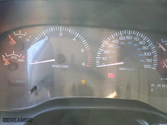 2000 Dodge Ram 1500 with VIN 3B7HC13Z9YM200300, listed as a Copart auction lot 80311264 with 153,266 mi miles and Clean Title. Bid and sale history available at carsss.com. Image 9.