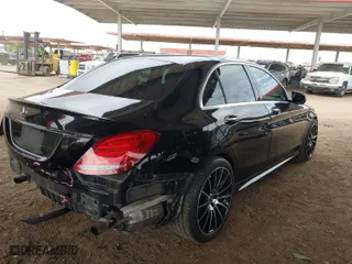 2017 Mercedes-Benz C-Class C 300 with VIN 55SWF4JB7HU207075, listed as a IAAI auction lot 41912144 with 76,745 mi miles. Bid and sale history available at carsss.com. Image 4.