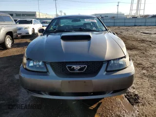 2002 Ford Mustang GT Deluxe with VIN 1FAFP42X02F222566, listed as a Copart auction lot 46365355 with 0 mi miles and Salvage Title. Bid and sale history available at carsss.com. Image 5.