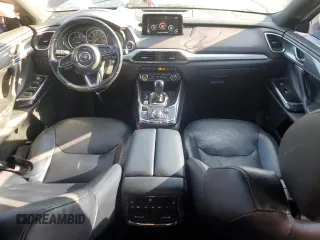 2018 Mazda CX-9 Grand Touring z VIN JM3TCADY3J0207176, wystawiony jako Copart lot #50222325 z przebiegiem 76 856 mil mil oraz Szkoda całkowita • Salvage title. Historia ofert i sprzedaży dostępna na DreamBid. Obrazek 8.