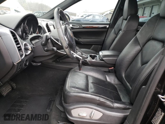 2014 Porsche Cayenne Diesel with VIN WP1AF2A24ELA34560, listed as a Copart auction lot 50152235 with 110,187 mi miles and Salvage title. Bid and sale history available at DreamBid. Image 7.
