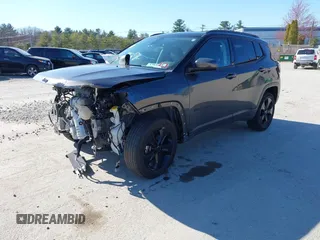 2021 Jeep Compass Latitude with VIN 3C4NJDBB1MT554391, listed as a IAAI auction lot 42039363 with 24,016 mi miles and . Bid and sale history available at DreamBid. Image 17.