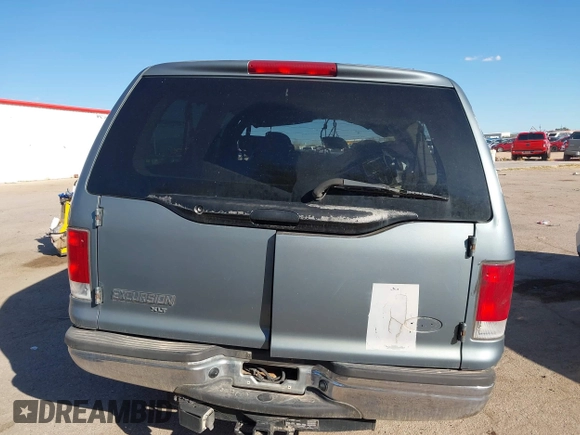 2000 Ford Excursion XLT с VIN 1FMSU41F6YED19436, выставлен на аукционе IAAI как лот 41787604 с пробегом 257 251 миль миль и . История ставок и продаж доступна на DreamBid. Изображение 16.