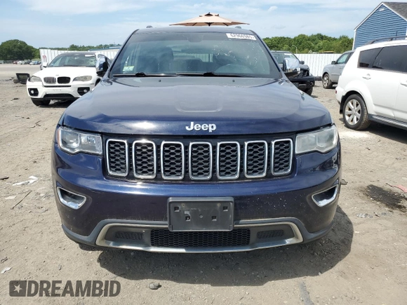 2017 Jeep Grand Cherokee Limited with VIN 1C4RJFBG4HC919799, listed as a Copart auction lot 62966985 with 207,512 mi miles and Clean title. Bid and sale history available at DreamBid. Image 5.