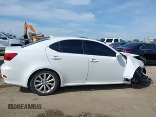 2009 Lexus IS with VIN JTHBK262595105106, listed as a IAAI auction lot 41612234 with 106,719 mi miles. Bid and sale history available at carsss.com. Image 13.