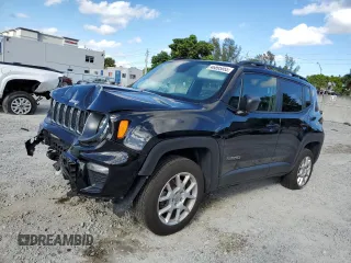 2019 Jeep Renegade Sport with VIN ZACNJBAB4KPJ73304, listed as a Copart auction lot 46895955 with 64,889 mi miles and Non repairable. Bid and sale history available at DreamBid. Image 1.