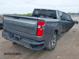 2019 Chevrolet Silverado 1500 RST with VIN 1GCUYEED1KZ207577, listed as a IAAI auction lot 41930499 with 1 mi miles. Bid and sale history available at carsss.com. Image 4.