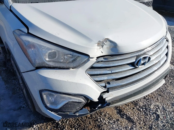 2013 Hyundai Santa Fe Limited with VIN KM8SR4HF2DU004155, listed as a IAAI auction lot 41420491 with 125,988 mi miles. Bid and sale history available at carsss.com. Image 6.
