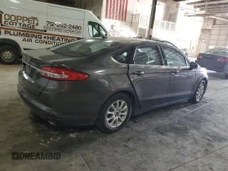 2017 Ford Fusion S with VIN 3FA6P0G76HR163276, listed as a Copart auction lot 50237305 with 18,148 mi miles and Salvage Title. Bid and sale history available at carsss.com. Image 3.