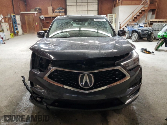 2021 Acura RDX Advance with VIN 5J8TC2H7XML013894, listed as a Copart auction lot 59023885 with 72,603 mi miles and Salvage title. Bid and sale history available at DreamBid. Image 5.