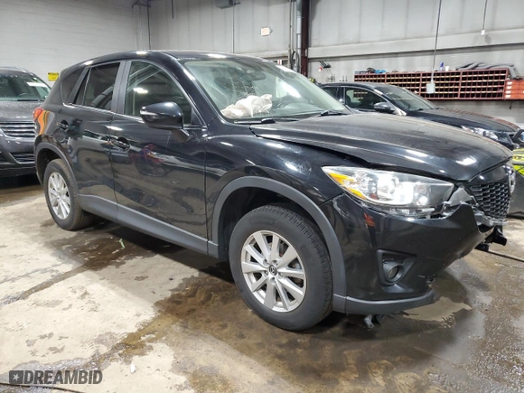 2015 Mazda CX-5 Touring with VIN JM3KE4CY0F0503062, listed as a Copart auction lot 48532635 with 132,830 mi miles and Salvage Title. Bid and sale history available at carsss.com. Image 4.