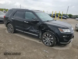 2018 Ford Explorer Platinum с VIN 1FM5K8HT0JGA40158, выставлен на аукционе Copart как лот 56282075 с пробегом 109 769 миль миль и Чистый • Clean title. История ставок и продаж доступна на DreamBid. Изображение 4.