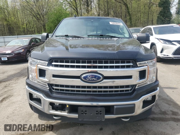 2019 Ford F-150 XL with VIN 1FTFW1E45KKF07123, listed as a Copart auction lot 53638455 with Not Provided miles and Salvage Title. Bid and sale history available at carsss.com. Image 5.