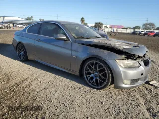 2007 BMW 3 Series 328i with VIN WBAWV13527PK48127, listed as a Copart auction lot 79733484 with Not provided miles and Salvage title. Bid and sale history available at DreamBid. Image 4.